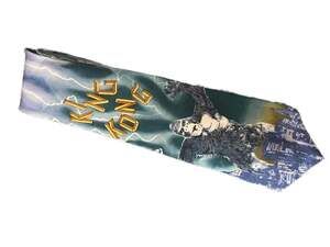 Vintage 1992 King Kong American Film Classics 100% Silk Novelty Necktie